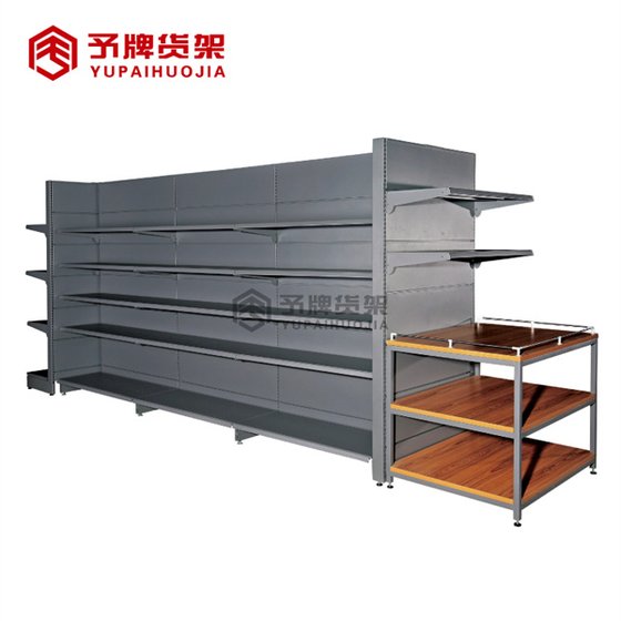 Supermarket Rack With Display Deck