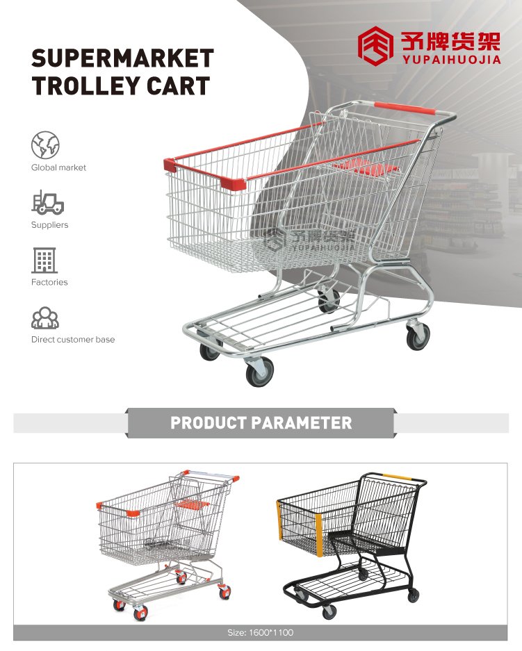 American Series Cart Detail 1 - Supermarket Shelf & Rack Manufacturer