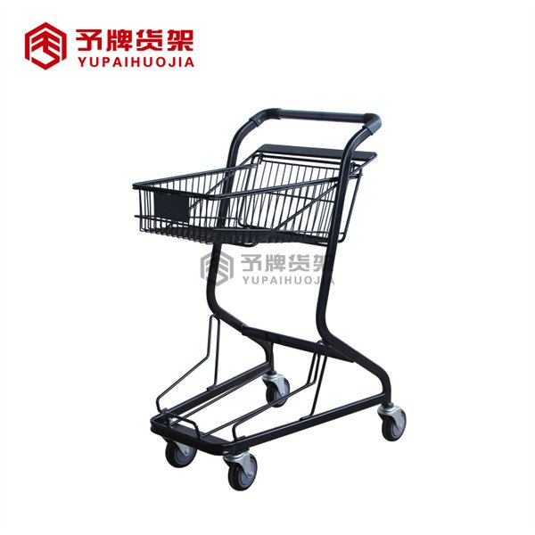 Shopping cart with shopping basket view 5