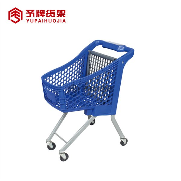 Supermarket Shopping Trolley Plastic Shopping Cart view 4