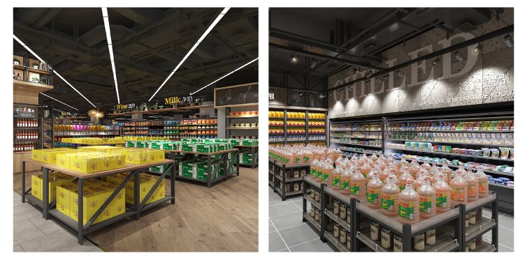 YPHJ D01 Detail 3 - Supermarket Shelf & Rack Manufacturer